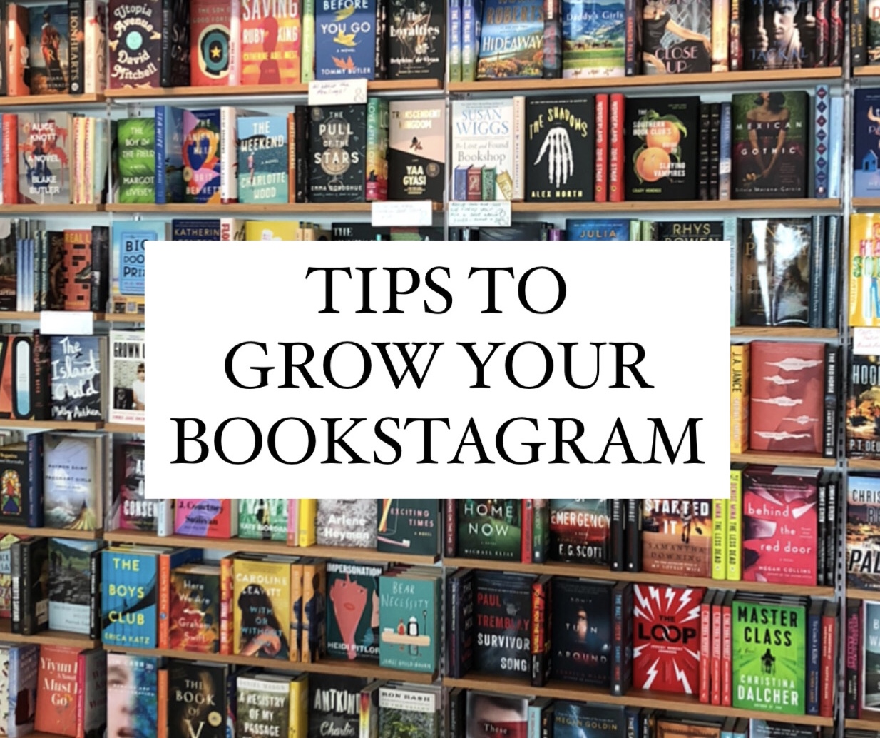 9 Basic Tips To Help Grow Your Bookstagram